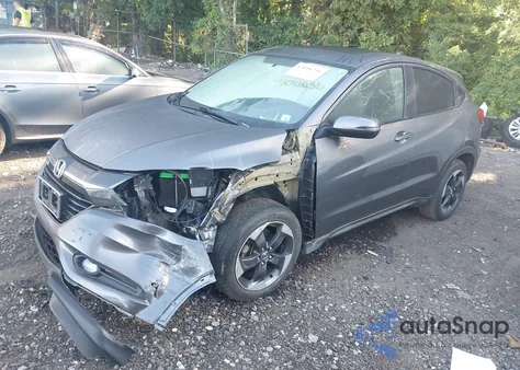 2018 Honda Hr-V Ex из США, поврежденный, VIN 3CZRU6H56JG723809